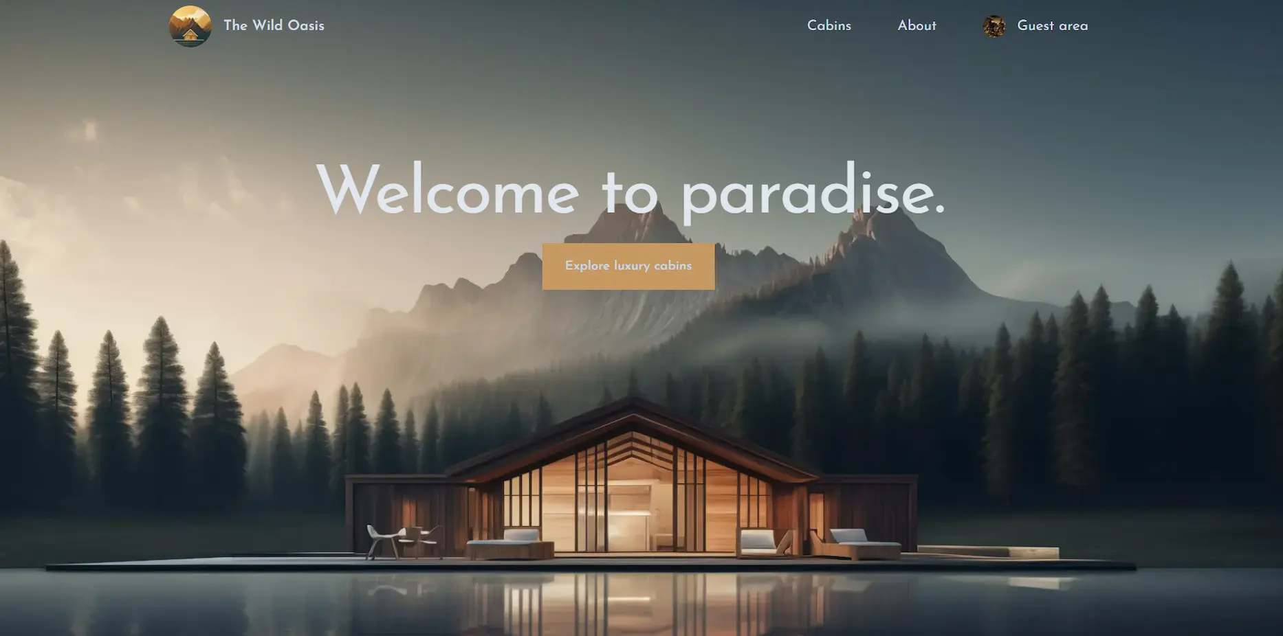 The Wild Oasis Guest screenshot